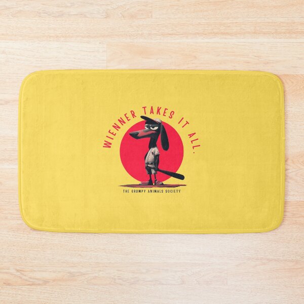 Item preview, Wienner Takes It All – Grumpy Dachshund Illustration designed and sold by grumpyanimals.