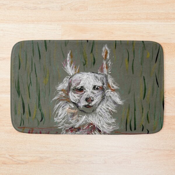 Item preview, White Dog after "Folette" by Henri de Toulouse-Lautrec around 1890 designed and sold by LymphomaLass.