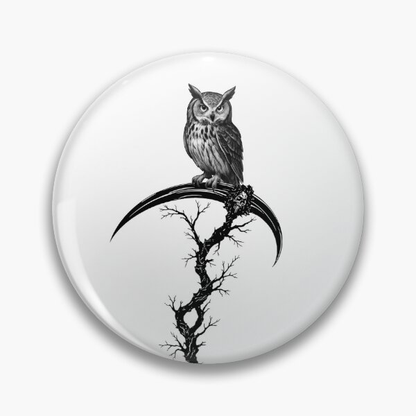 Item preview, Shadow Guardian Owl: Apocalypse Guardian designed and sold by Bouthilette Boutique.
