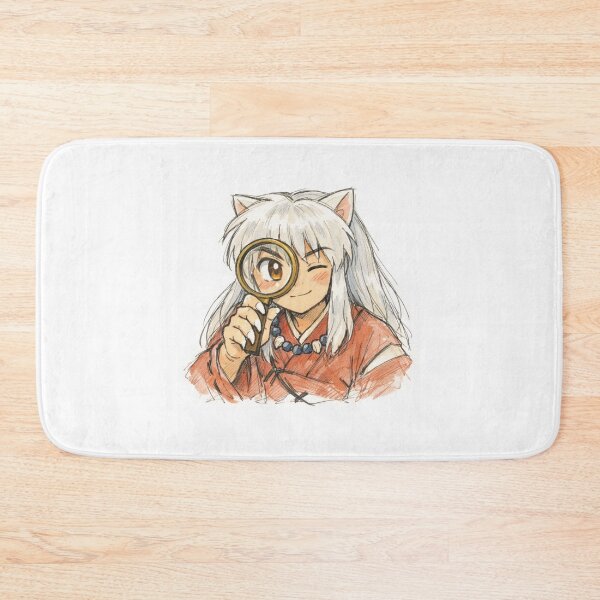 Item preview, ANIME WARRIOR WITH GOLD MAGNIFYING GLASS designed and sold by LIS AND MELIVERSO.