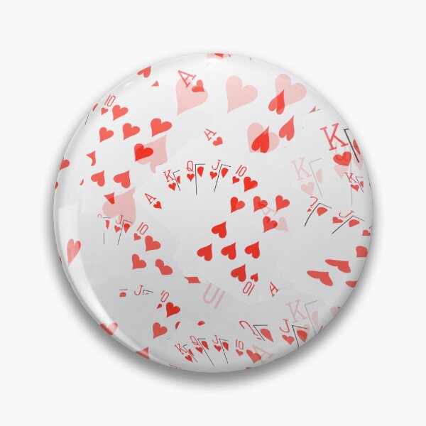 Item preview, Royal Heart Flush Poker Cards, designed and sold by A-Work-Of-Art.