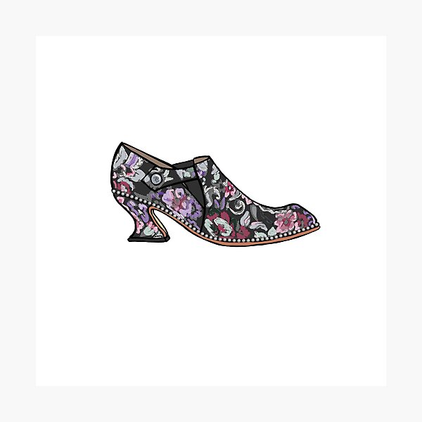 Item preview, Fluevog Lili Brocade Shoe designed and sold by anne m bray.