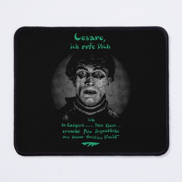 Item preview, The Cabinet Of Dr. Caligari Cesare the Somnambulist Distressed designed and sold by Power Up Prints.