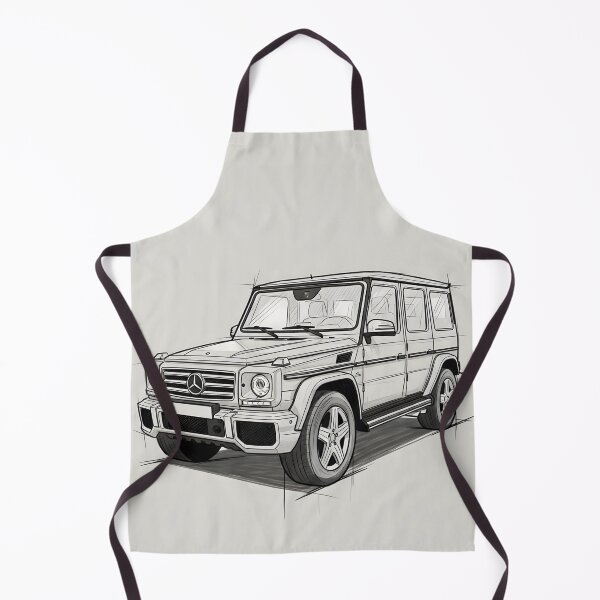 Item preview, Mercedes-Benz G-Class Sketch Poster Car Wall Art designed and sold by Motorline44.