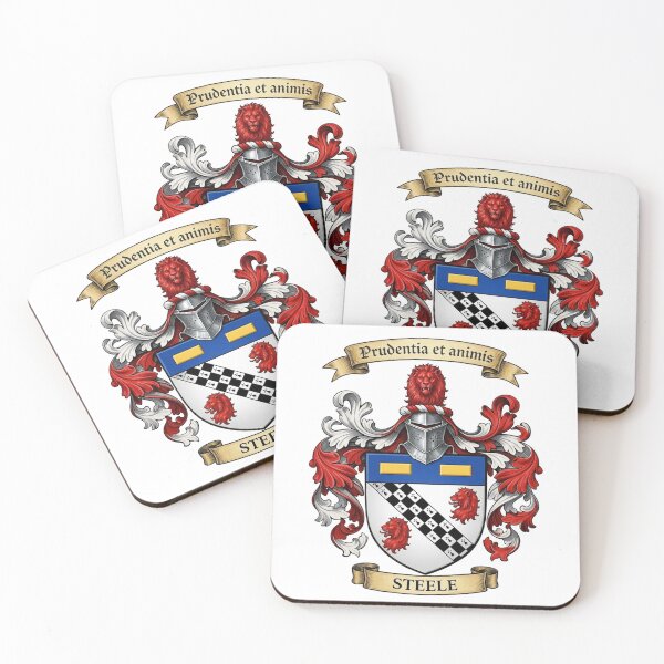 Item preview, The Steele Family Coat of Arms designed and sold by BagTown Clans.
