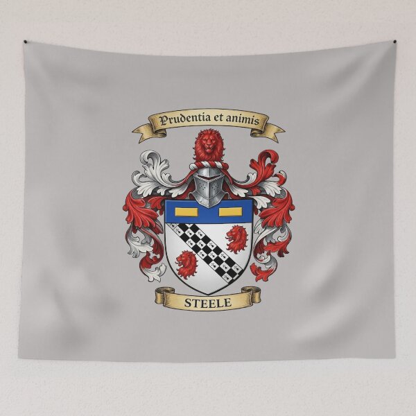 Item preview, The Steele Family Coat of Arms designed and sold by BagTown Clans.