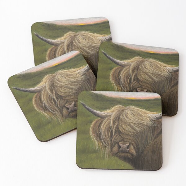 Item preview, Highland cow | Scotland cow designed and sold by NathBros.