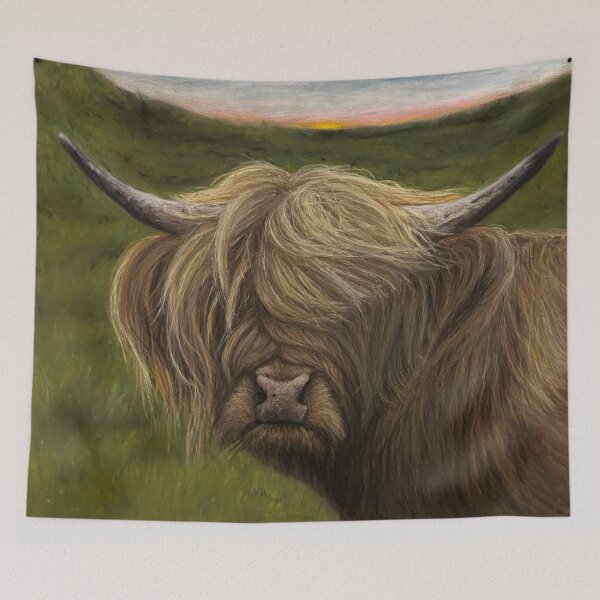 Item preview, Highland cow | Scotland cow designed and sold by NathBros.