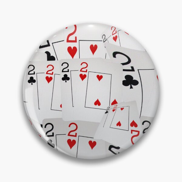 Artikelvorschau, Beim Poker kann man gegen eine Zwei nichts ausrichten. entworfen und verkauft von A-Work-Of-Art.