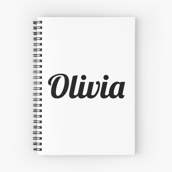 Item preview, Olivia Name Sticker – Bold Script Typography, Aesthetic Girl Name Design, Minimal Black Text designed and sold by PnrArtDesign.