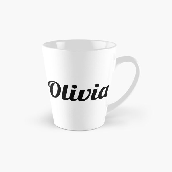 Item preview, Olivia Name Sticker – Bold Script Typography, Aesthetic Girl Name Design, Minimal Black Text designed and sold by PnrArtDesign.