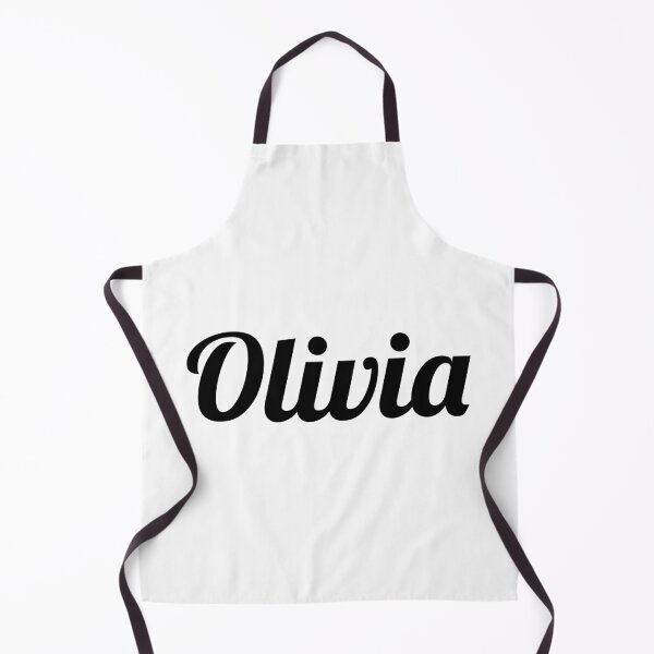 Item preview, Olivia Name Sticker – Bold Script Typography, Aesthetic Girl Name Design, Minimal Black Text designed and sold by PnrArtDesign.