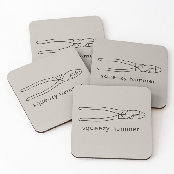 Item preview, Squeezy Hammer Funny Trades Tool Humor Design designed and sold by TheTradesStore.