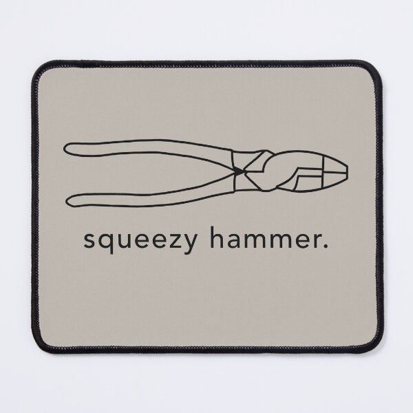 Item preview, Squeezy Hammer Funny Trades Tool Humor Design designed and sold by TheTradesStore.