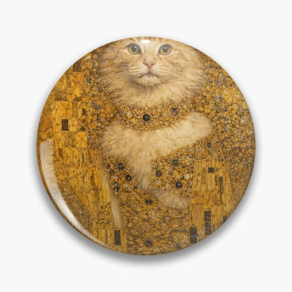 Item preview, Purrtrait of AdeMeow Bloch-Bauer I designed and sold by Ocelot-T.