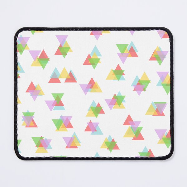 Item preview, Prism Pop – Colorful Geometric Triangle Pattern designed and sold by Inkae Studio.