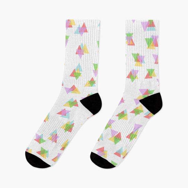 Item preview, Prism Pop – Colorful Geometric Triangle Pattern designed and sold by Inkae Studio.