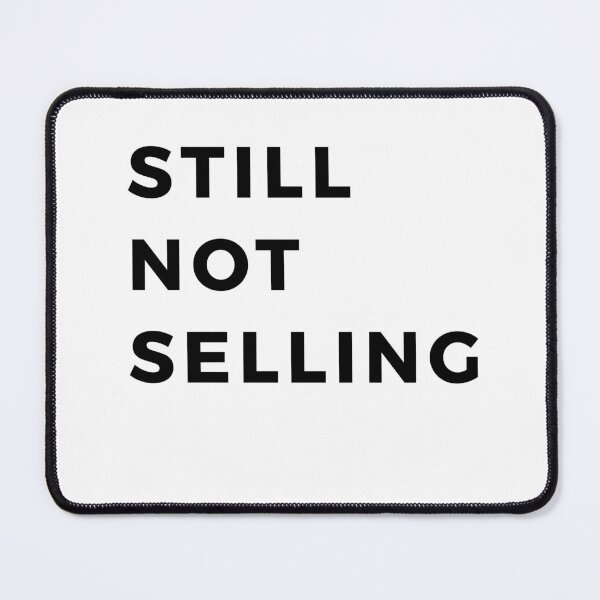 Item preview, STILL NOT SELLING – Minimalist Crypto Statement designed and sold by Conviction studio.