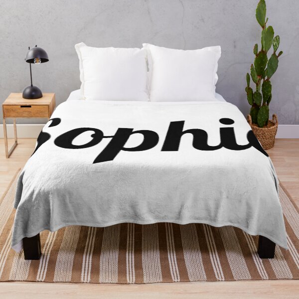 Item preview, Sophia Name Sticker – Bold Script Typography, Aesthetic Girl Name Design, Minimal Black Text designed and sold by PnrArtDesign.