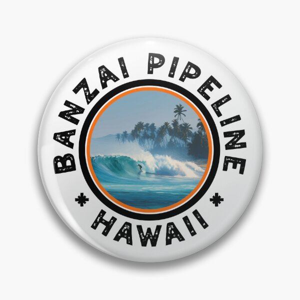 Item preview, Banzai Pipeline - Hawaii (with Black Lettering) designed and sold by VelvetRoom.