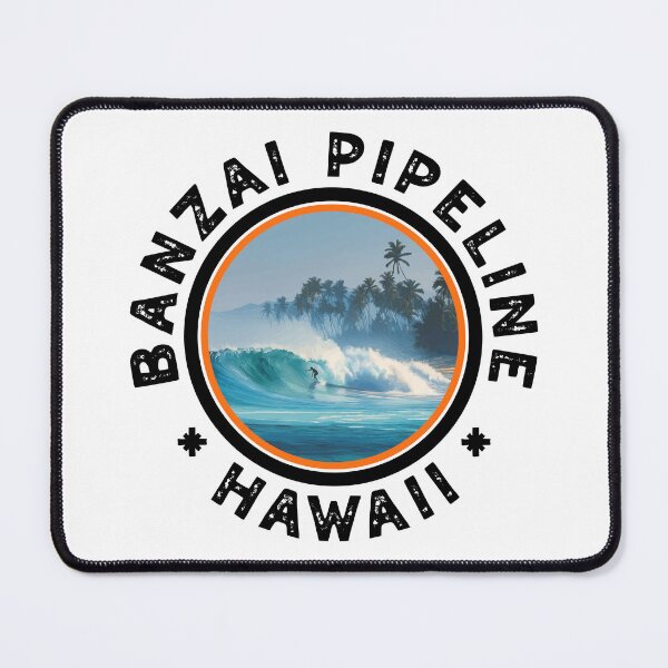 Item preview, Banzai Pipeline - Hawaii (with Black Lettering) designed and sold by VelvetRoom.
