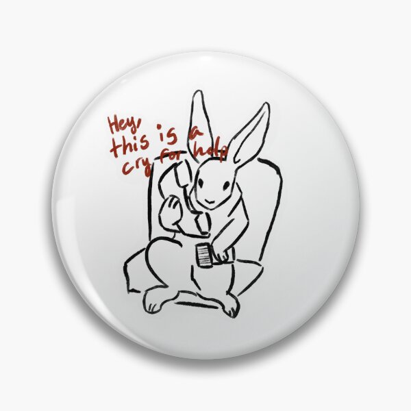 Item preview, Bunny cry for help designed and sold by Getting-Worse.