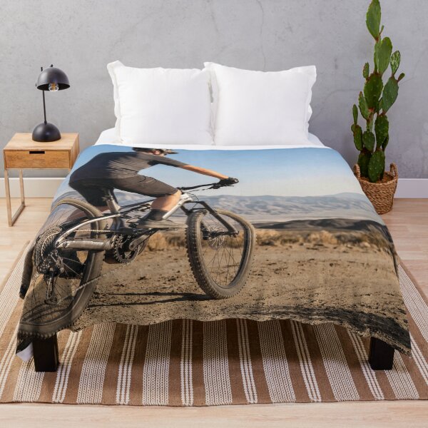 Item preview, Electric Mountain Bike on Remote Desert Plateau designed and sold by Hinson MTB Visuals.