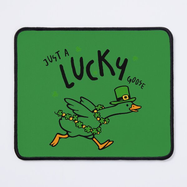 Item preview, Just a Lucky Goose. Celebrate St. Patrick’s Day With Style, Humor, And a Touch of Irish Luck! funny gifts shirt designed and sold by MalwasBasket.