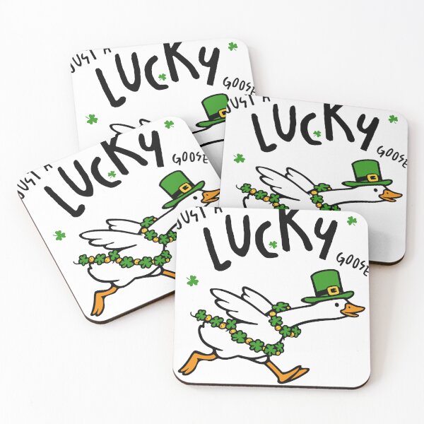 Item preview, Just a Lucky Goose. Celebrate St. Patrick’s Day With Style, Humor, And a Touch of Irish Luck! funny gifts shirt designed and sold by MalwasBasket.