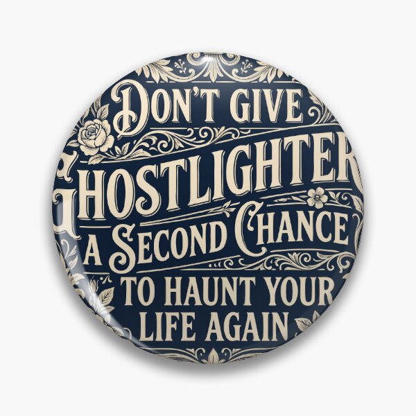 Item preview, Don't Give Ghostlighters Second Chance Vintage Quote designed and sold by MAGICKEY2024.