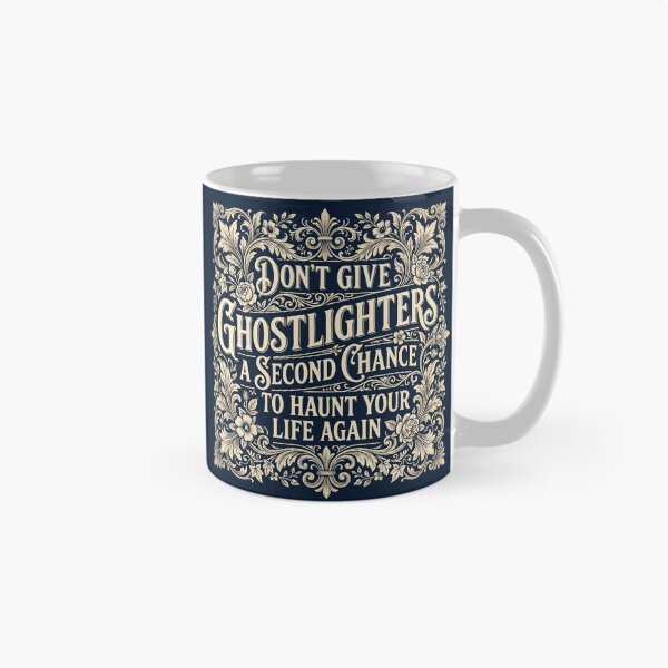 Item preview, Don't Give Ghostlighters Second Chance Vintage Quote designed and sold by MAGICKEY2024.