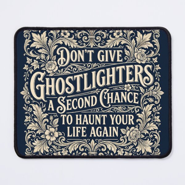 Item preview, Don't Give Ghostlighters Second Chance Vintage Quote designed and sold by MAGICKEY2024.