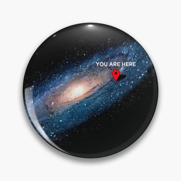 Item preview, You are here - Galaxy Map designed and sold by -Koleidescope.