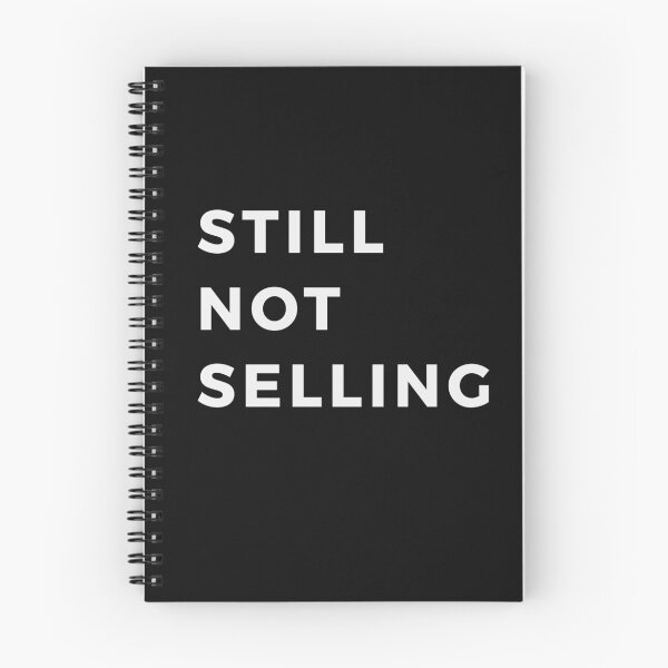 Item preview, STILL NOT SELLING – Minimalist Crypto Statement  designed and sold by Conviction studio.