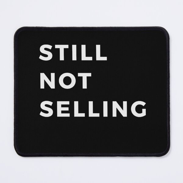 Item preview, STILL NOT SELLING – Minimalist Crypto Statement designed and sold by Conviction studio.