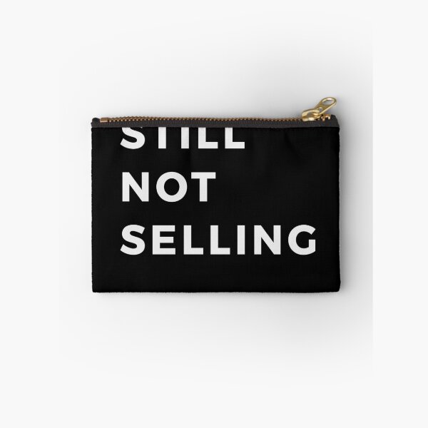Item preview, STILL NOT SELLING – Minimalist Crypto Statement  designed and sold by Conviction studio.