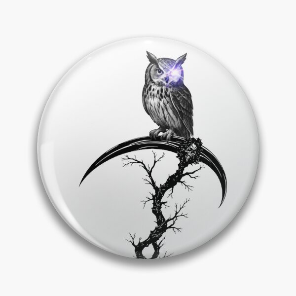 Item preview, Shadow Guardian Owl: The Seeing Guardian designed and sold by Bouthilette Boutique.