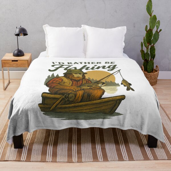 Item preview, I'd Rather Be Fishing designed and sold by LuveraxArt.