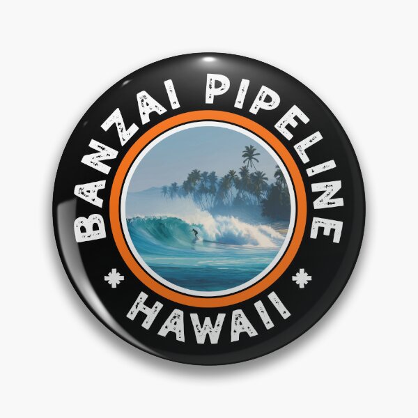 Item preview, Banzai Pipeline - Hawaii (with White Lettering) designed and sold by VelvetRoom.