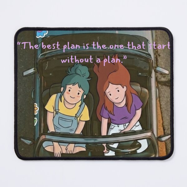 Item preview, “SPONTANEOUS ROAD‑TRIP REALITY BREAK — Flower‑Powered Chaos in the Cosmic Carpool” designed and sold by Print Fiction.
