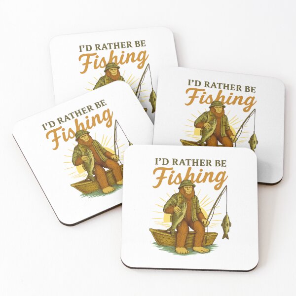 Item preview, I'd Rather Be Fishing designed and sold by LuveraxArt.