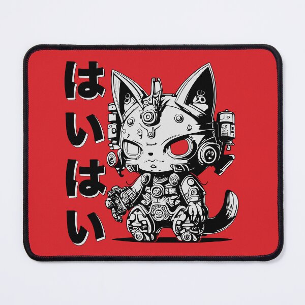 Item preview, Cyberpunk "Whatever" Cat designed and sold by Wilder Wood.