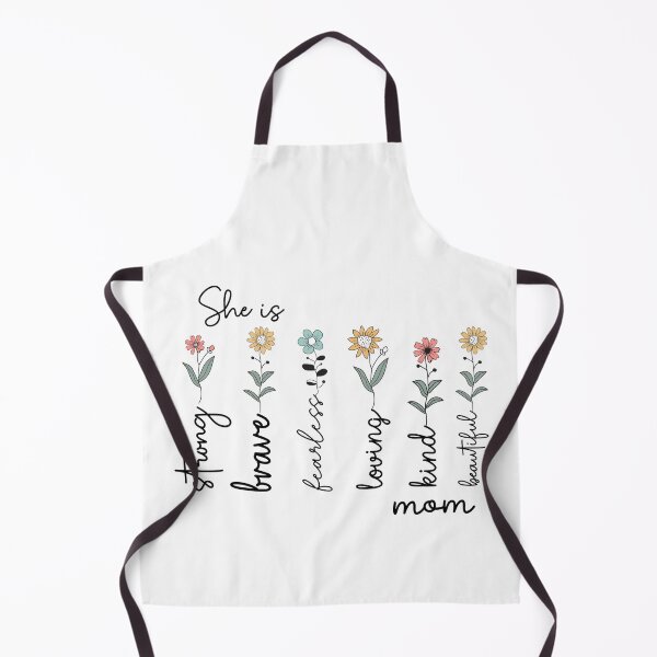 Item preview, She Is Strong – Inspirational MOM Floral Design designed and sold by Saxon Designs.
