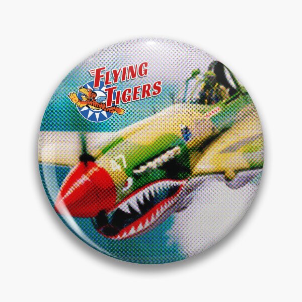 Item preview, Flying Tiger - Half-tone (Dotted) Vintage Styling  designed and sold by -Koleidescope.