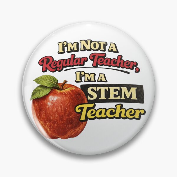 Item preview, STEM Teacher Shirt – I’m Not a Regular Teacher I’m a STEM Teacher – Funny Retro Apple Teacher Gift designed and sold by VWAP.