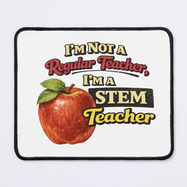 Item preview, STEM Teacher Shirt – I’m Not a Regular Teacher I’m a STEM Teacher – Funny Retro Apple Teacher Gift designed and sold by VWAP.