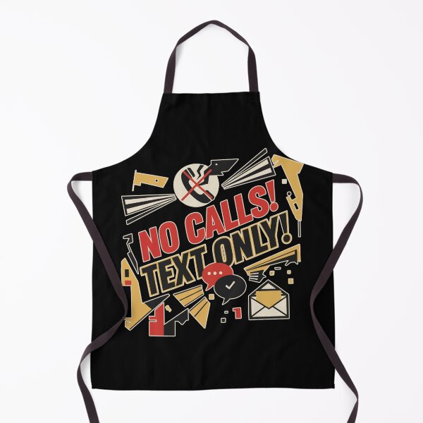 Item preview, No Calls, Text Only designed and sold by JoseloRochaArt.