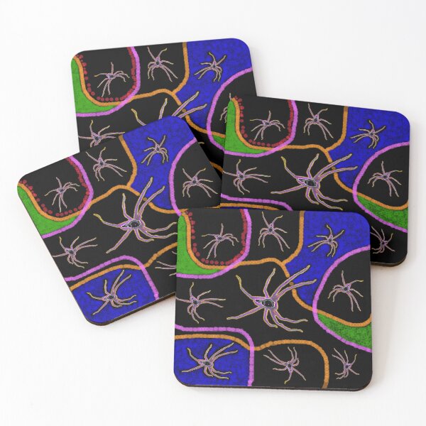 Item preview, Huntsman Spiders Dot Art, designed and sold by A-Work-Of-Art.