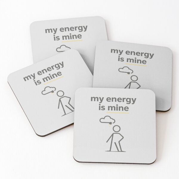 Item preview, My Energy Is Mine designed and sold by GraceLuxeStudio.