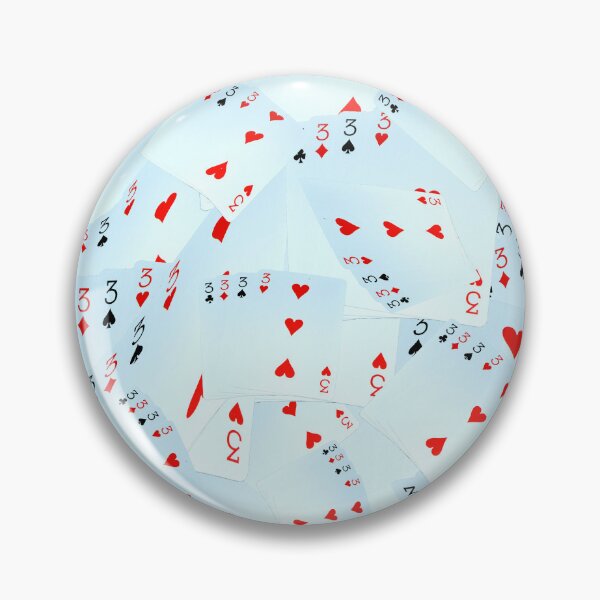 Item preview, Playing Poker Quad Threes  designed and sold by A-Work-Of-Art.